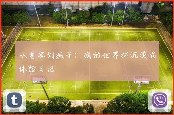 从看客到疯子:我的世界杯沉浸式体验日记